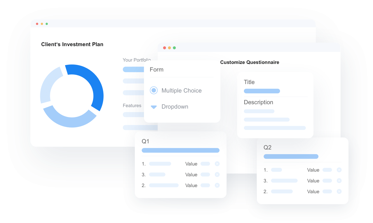 Questionnaire Label TradingFront | White Label Robo Advisor Solution